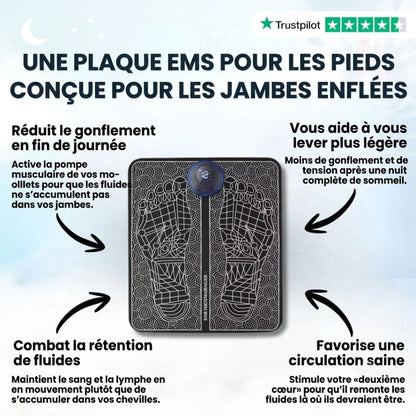 EMS POUR DÉGONFLER LES JAMBES GONFLÉES DEPUIS CHEZ VOUS
