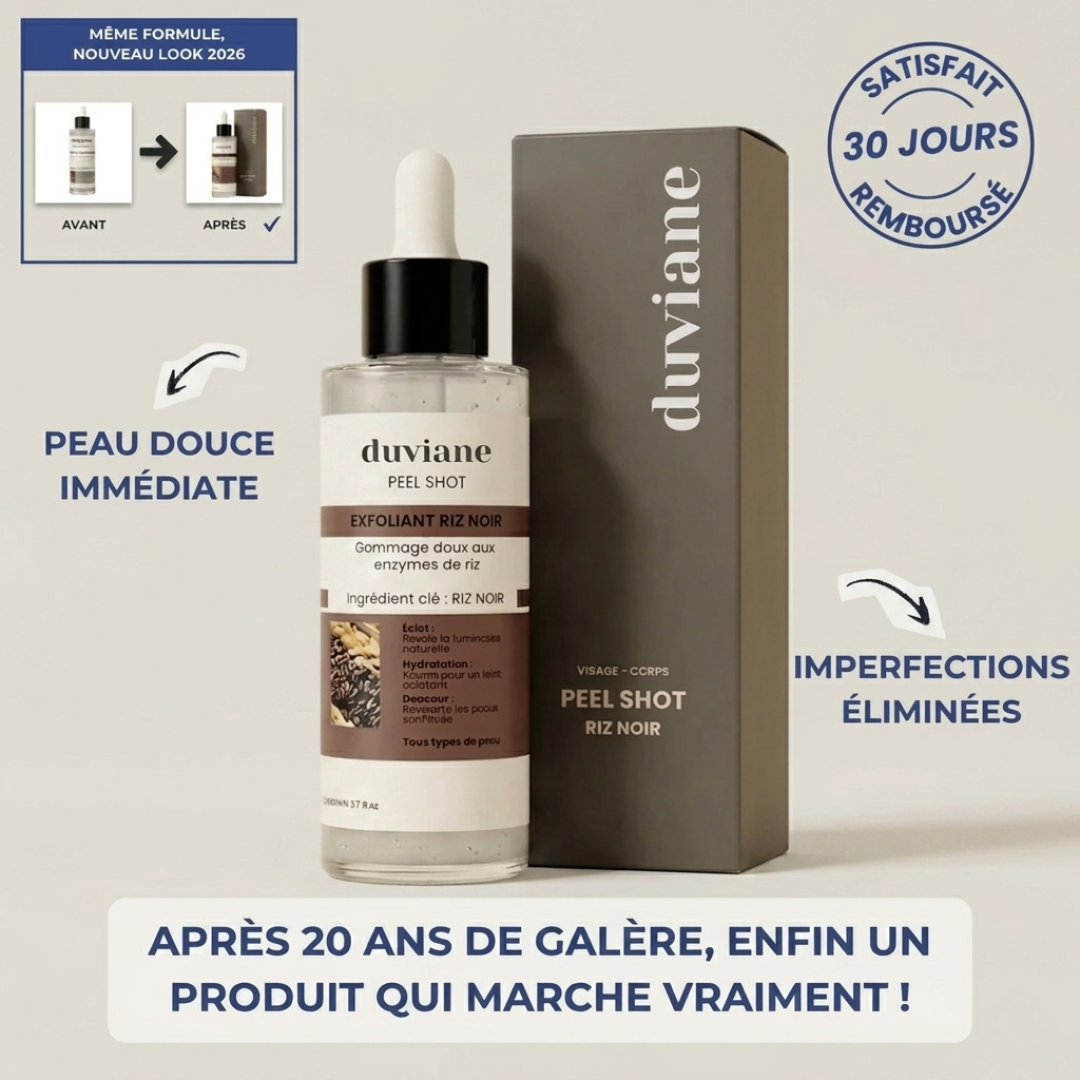 Peel Shot Coréen - Élimine les Impuretés et Sublime Votre Peau