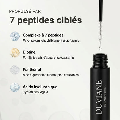 Sérum coréen pour les cils Duviane.