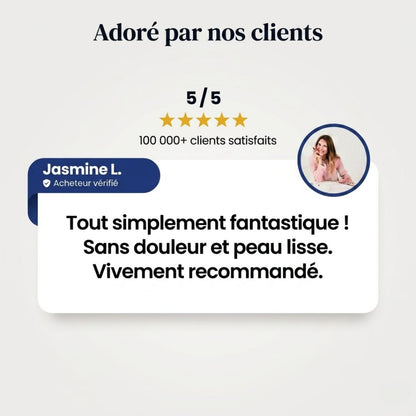 Crème dépilatoire indolore