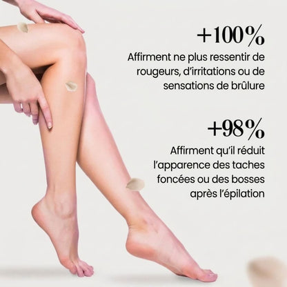 Crème dépilatoire indolore