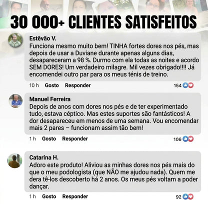 Meias de compressão Duviane