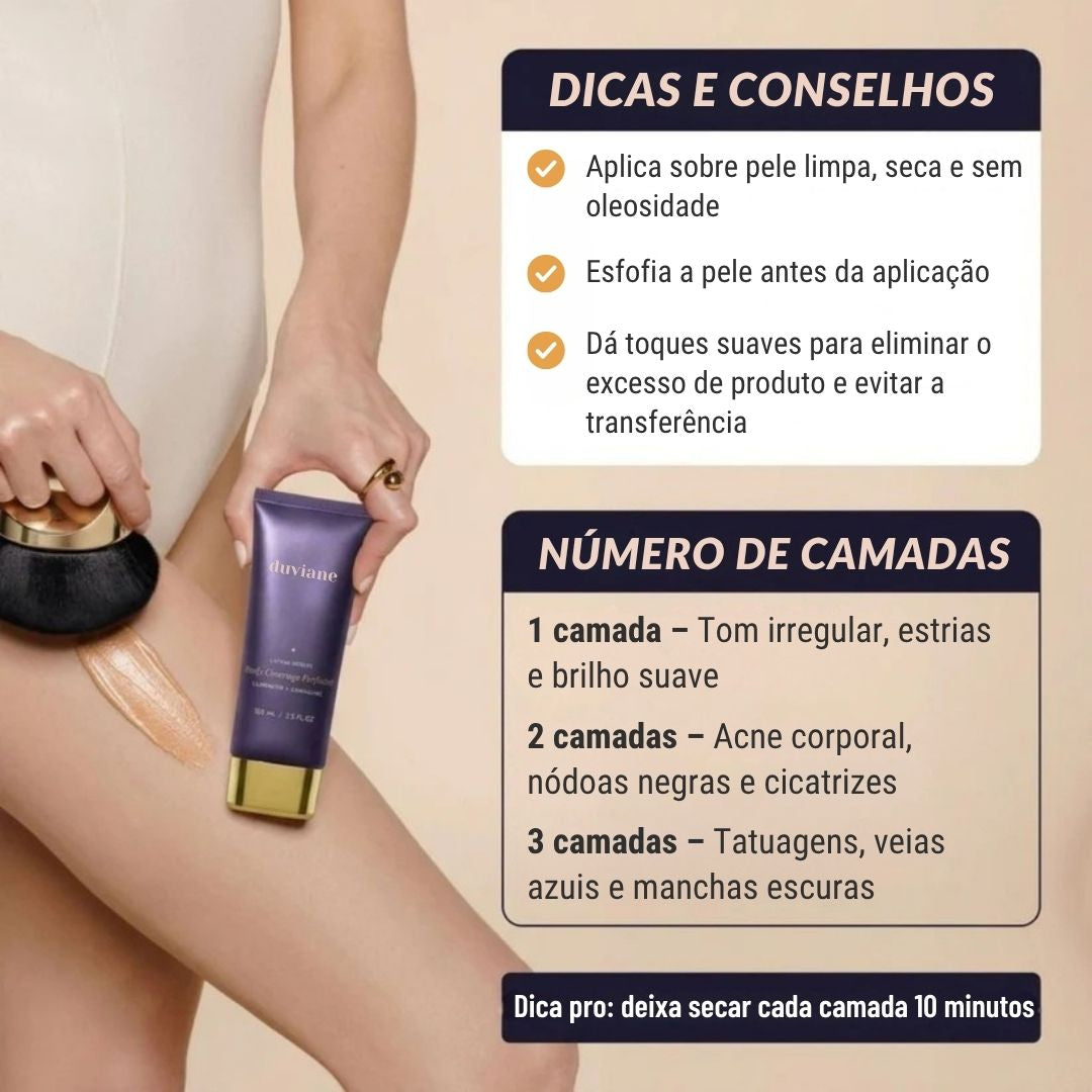 Cobertura Corporal Instantânea - Duviane